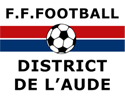 Le site du district de football de l'Aude