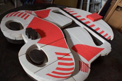 Panneau Star Wars Imperial Shock Trooper - Handmade